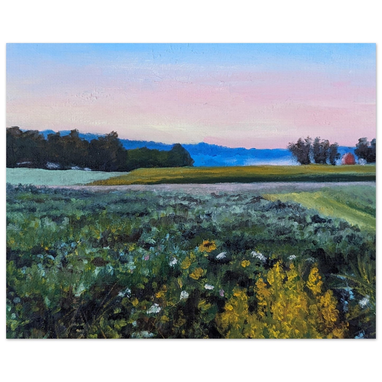 Autumn Field, print