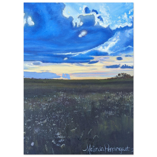 Storms on the Horizon, print