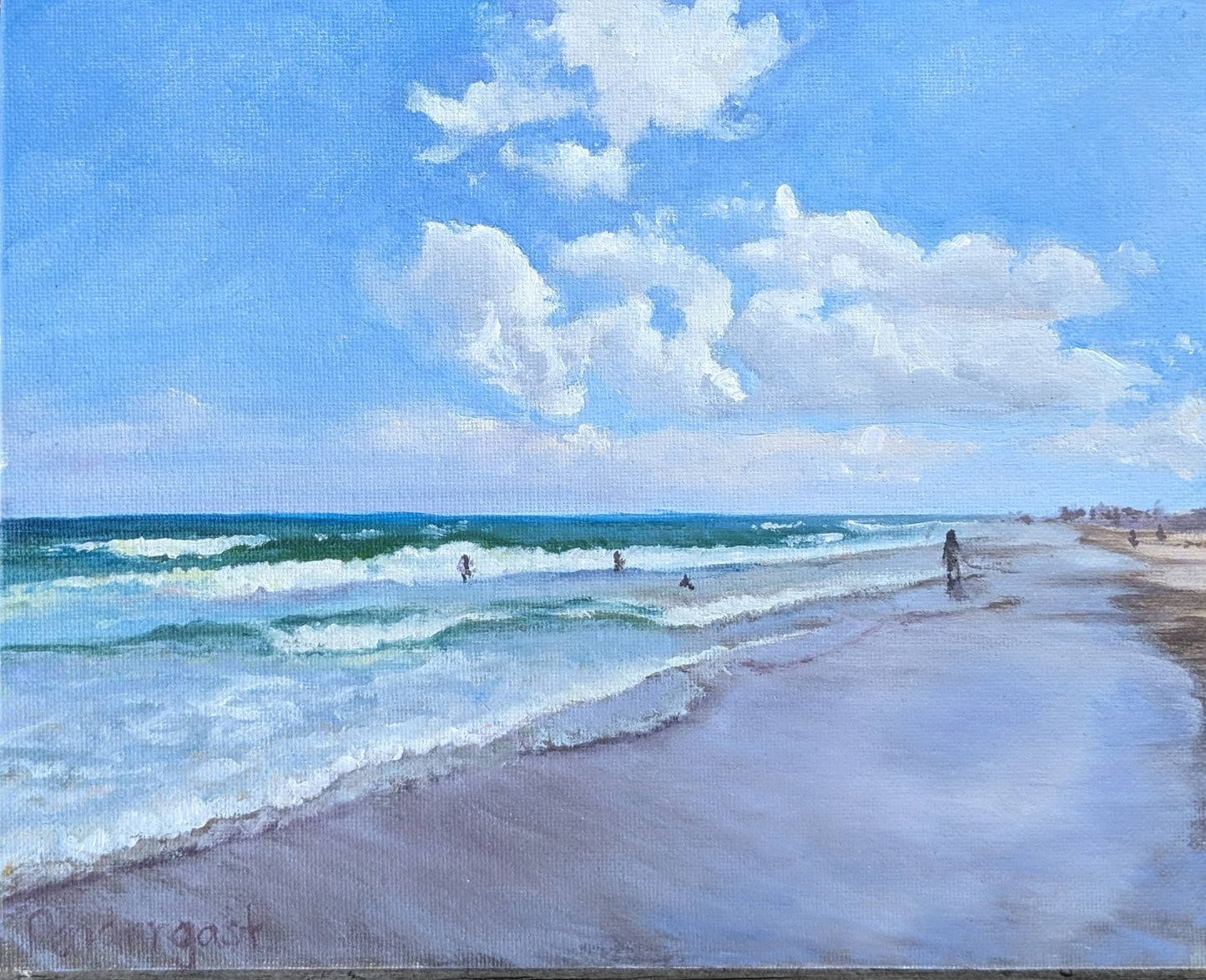 After the Storm, original oil painting