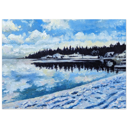 Winter Lake, print