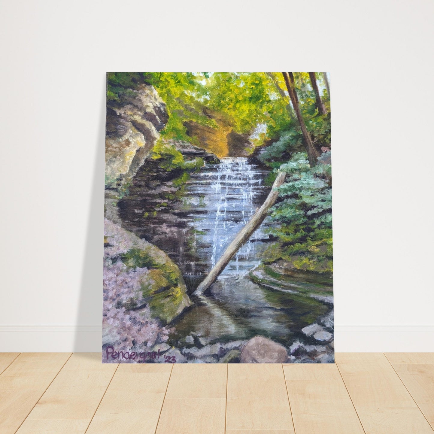 Secret Waterfall, print